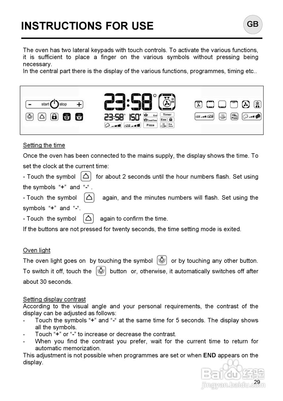 意大利Nardi FEA27D50XN型嵌入式电焗炉说明书:[3]
