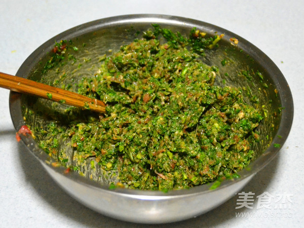 初春打牙祭-荠菜鲜肉馄饨