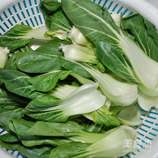 香菇上海青的做法