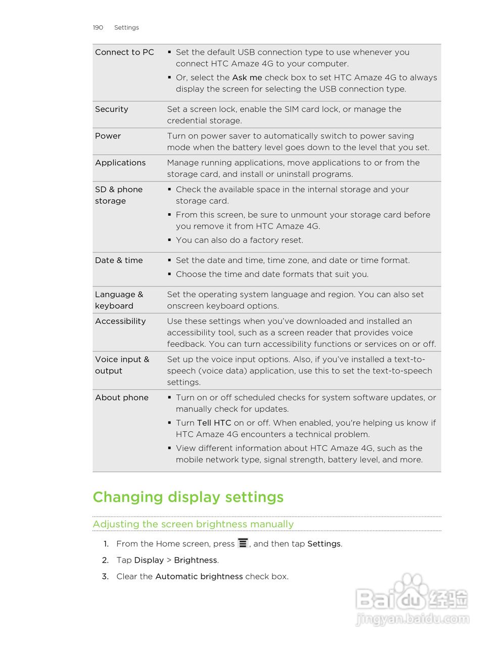 多普达HTC Amaze 4G手机说明书:[19]