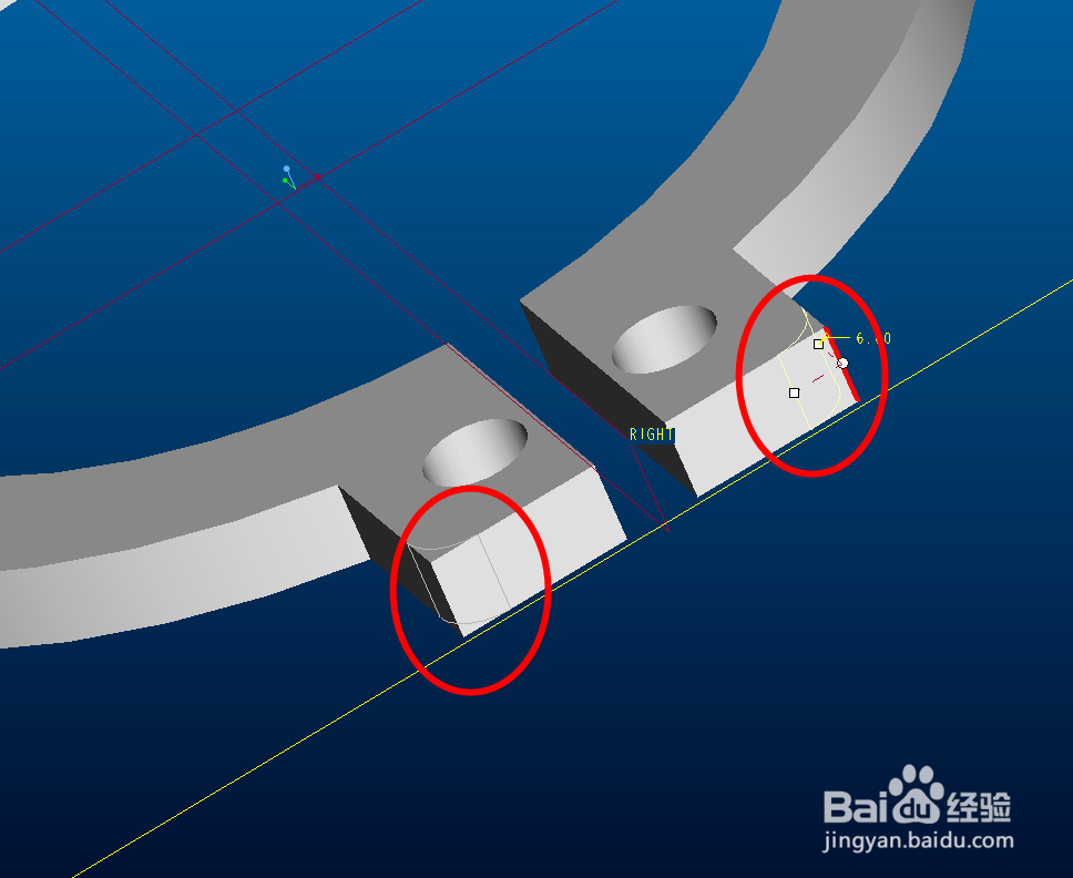 ProE5.0基本功能介绍：[5]机械设计之开口挡圈