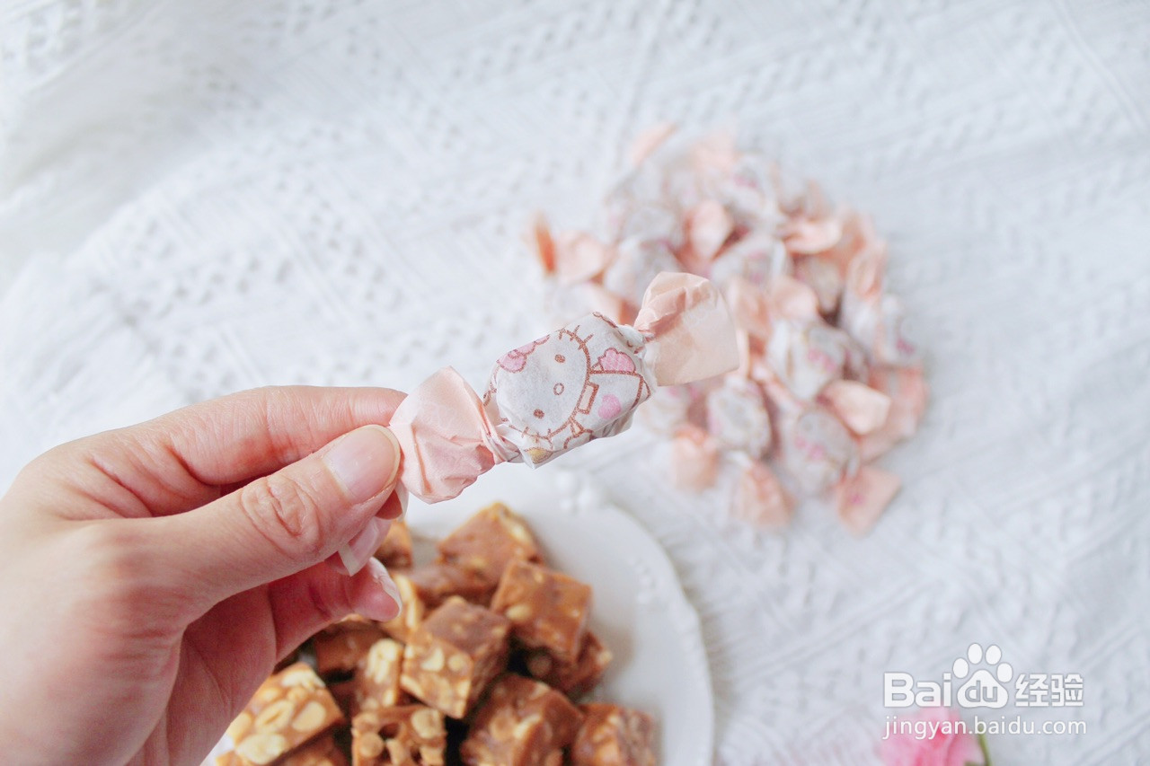 春游季小零嘴花生太妃糖的做法