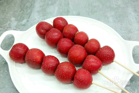 冰糖葫芦的家常做法