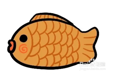 怎么画鲫鱼烧