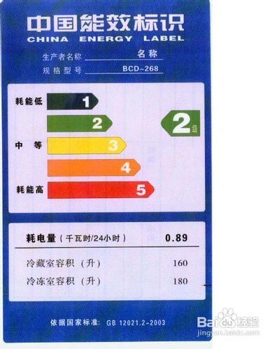 怎么看洗衣机的能效标识
