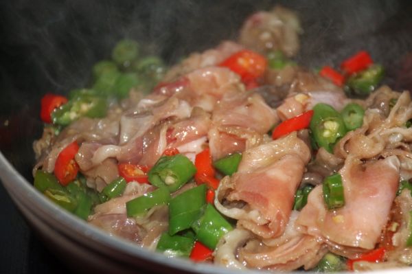 牛肉卷烩外婆菜