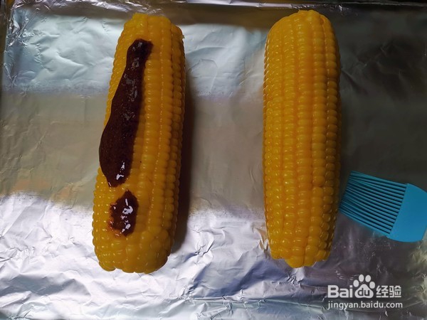 香烤玉米做法