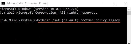 修复Windows 10F8在(进入安全模式)不起作用