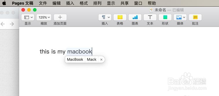 pages怎么开启检查拼写功能