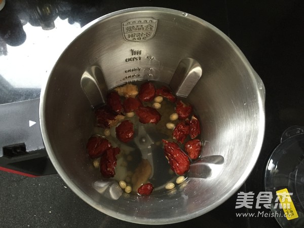 红枣山药糯米豆浆