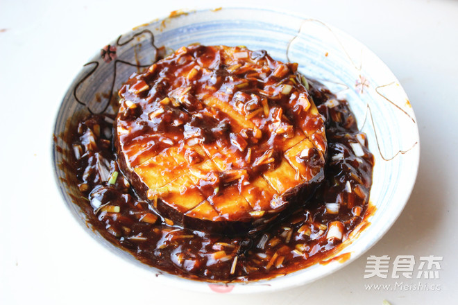 葱香烤茄子的做法