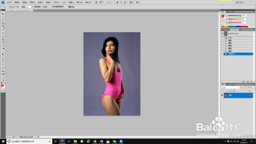 ps中如何将图片做成没有背景的透明图片