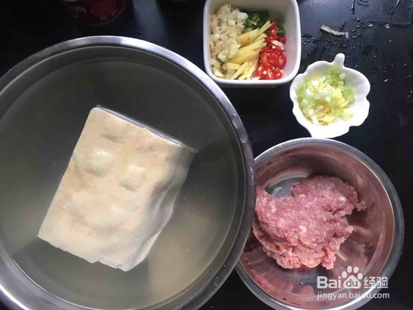 肉末豆腐怎么做?