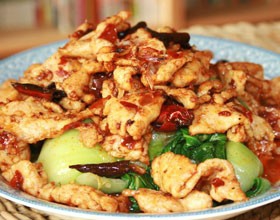 麻辣肉片的制作方法