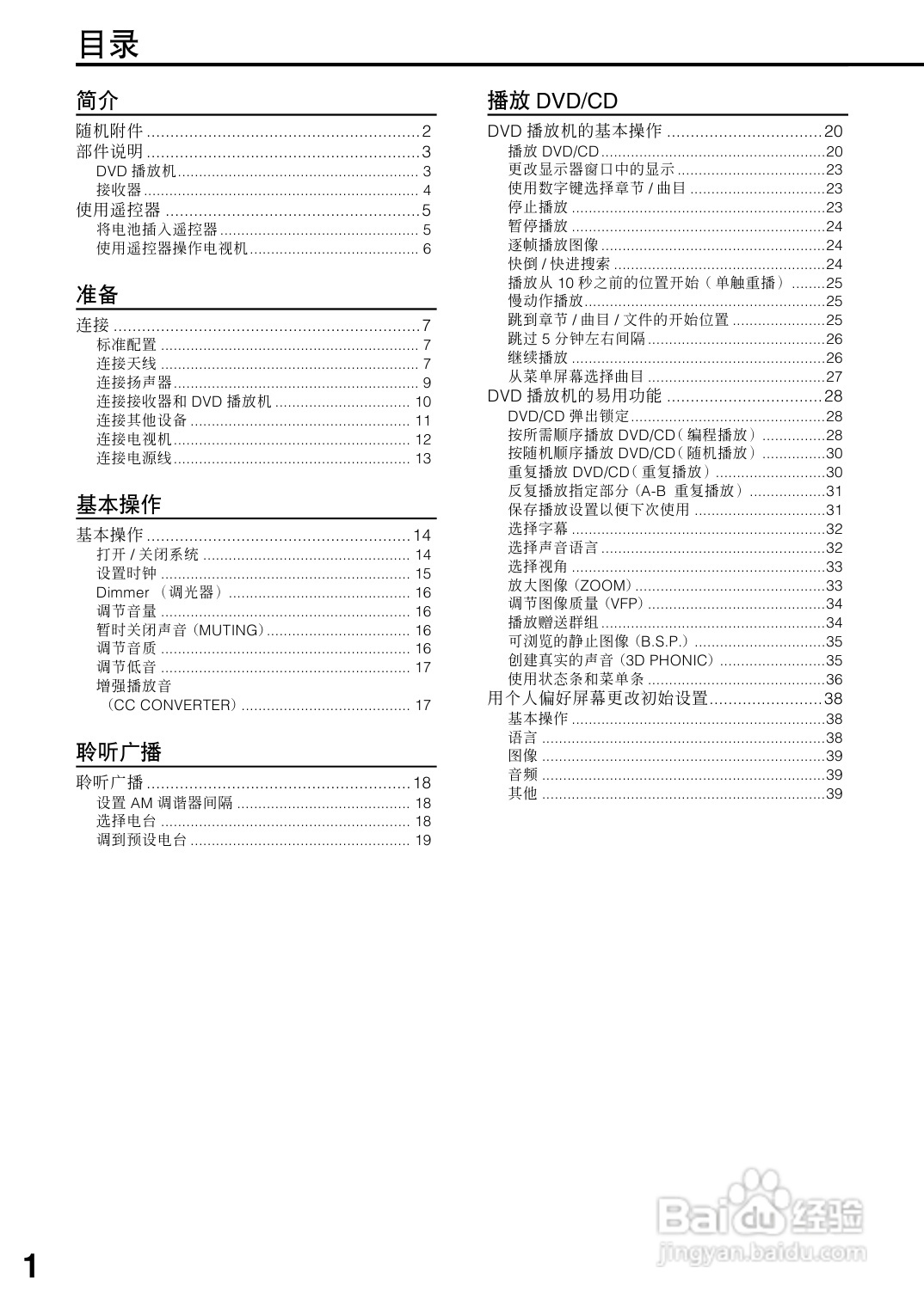 胜利者迷你音响EX-A10型使用说明书:[1]