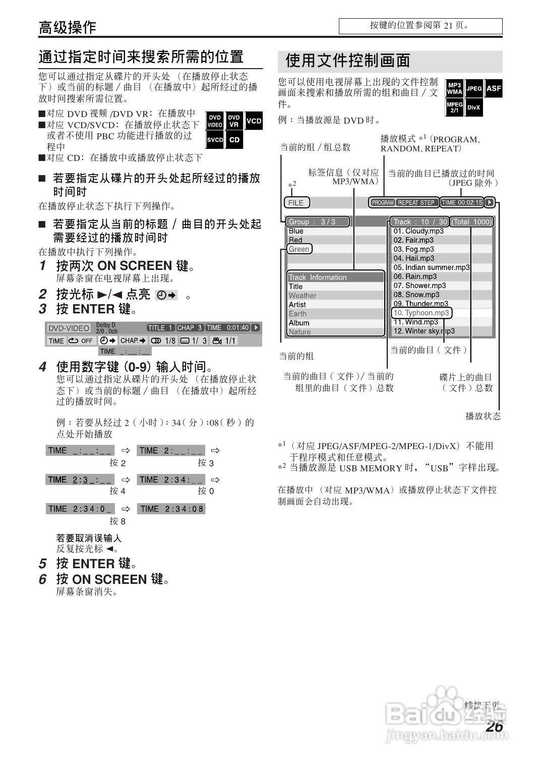 胜利者DVD播发机TH-P7-P3型使用说明书:[2]