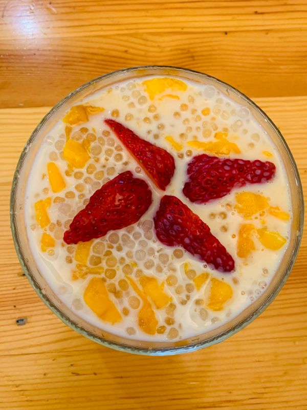 芒果红豆西米露