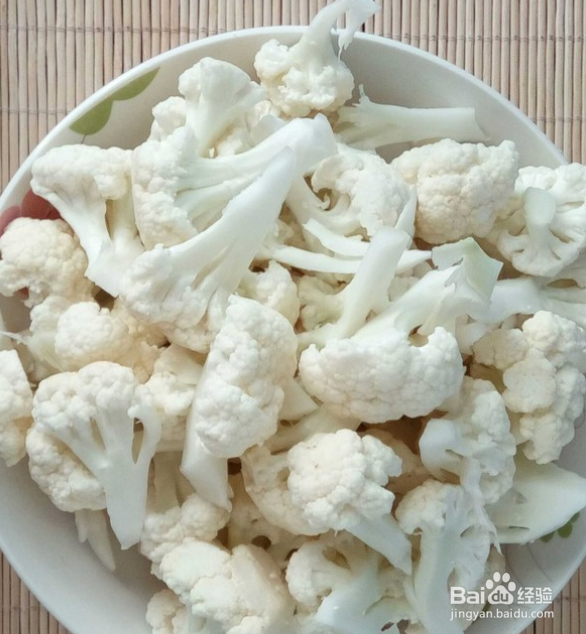 虾皮菜花白萝卜汤