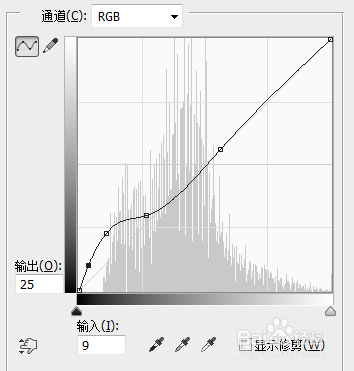 ps软件：[1]妙用曲线工具调整图片明暗