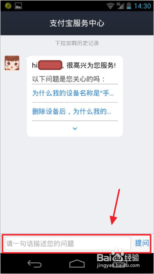 支付宝钱包 使用手机记录查询