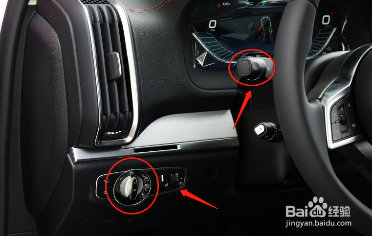 比亚迪唐新能源车辆灯光使用方法