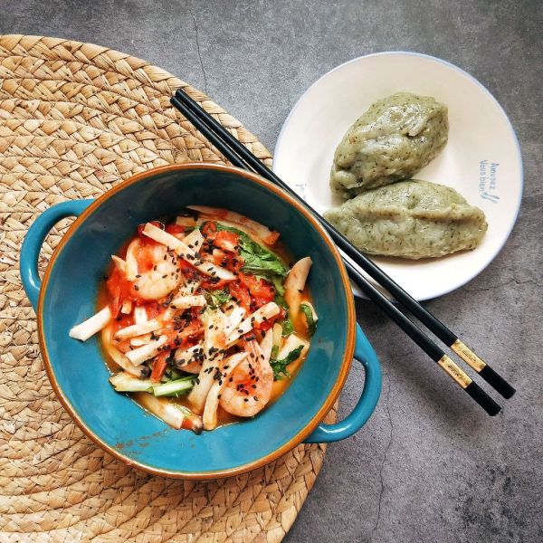 减脂番茄鸡腿菇