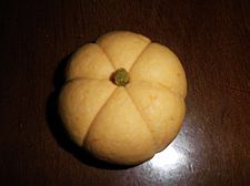 【2011菜展】年菜之二十大丰收----小南瓜豆沙包