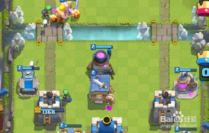 皇室战争暗巫石头风雷卡组攻略