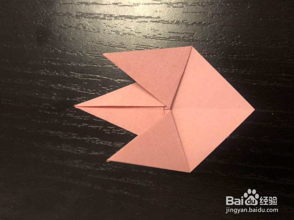 平鱼折纸折法小鱼折纸方法