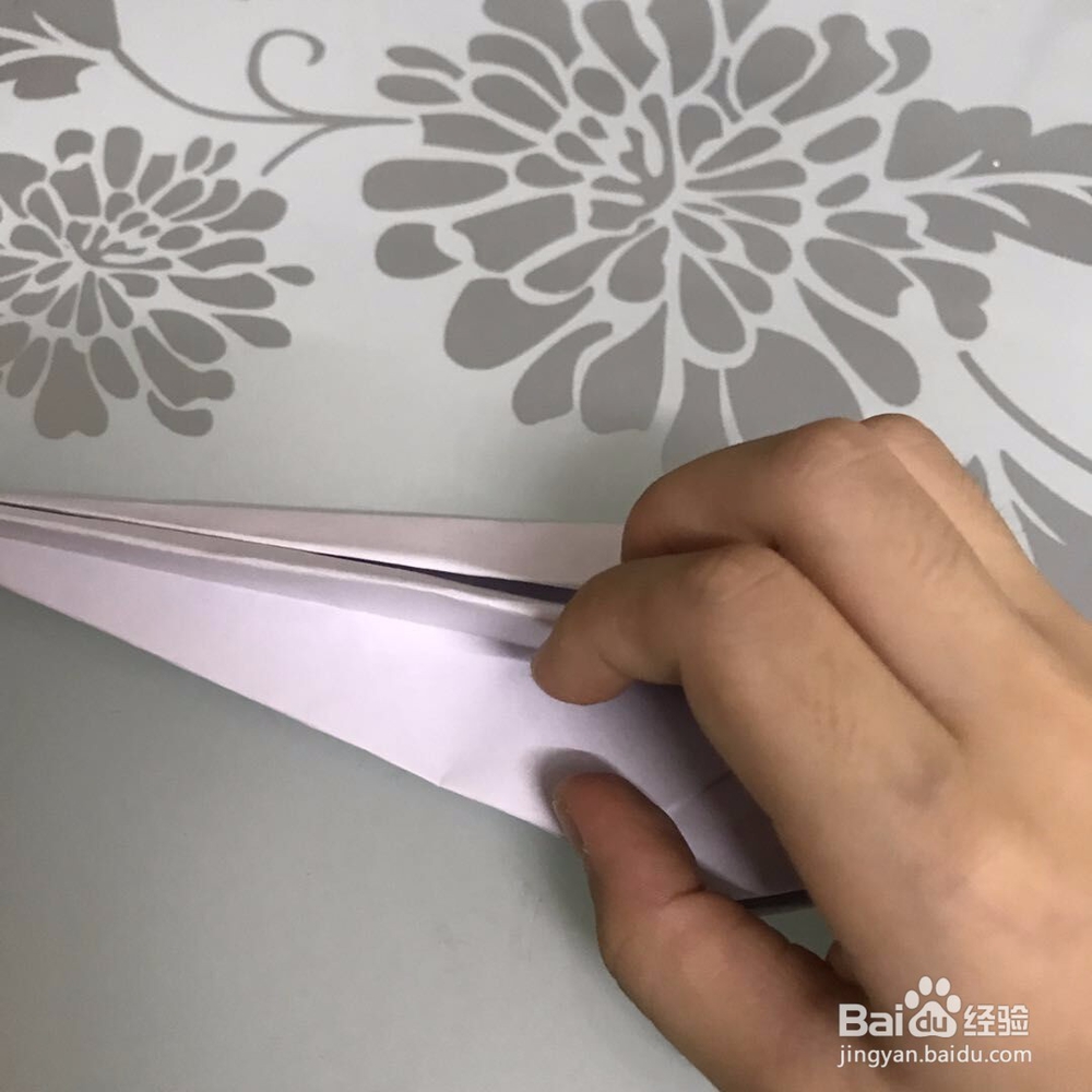怎样教小孩折千纸鹤