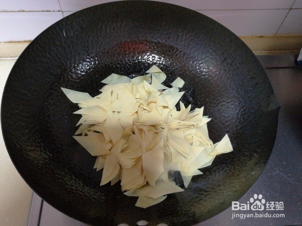 牛肉炒干豆腐的烹饪方法