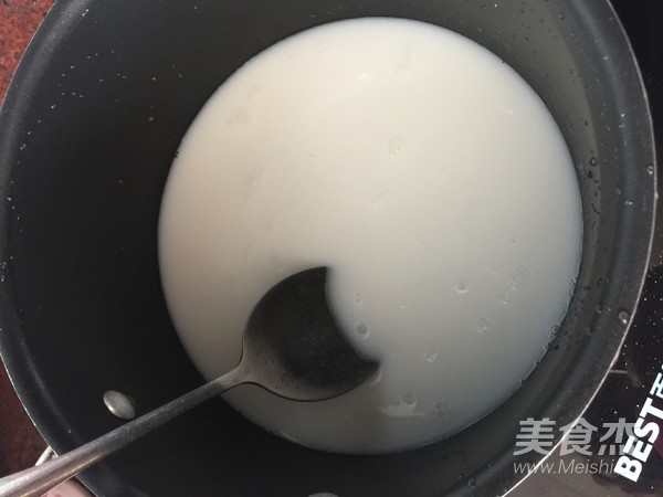 红豆西米椰奶冻