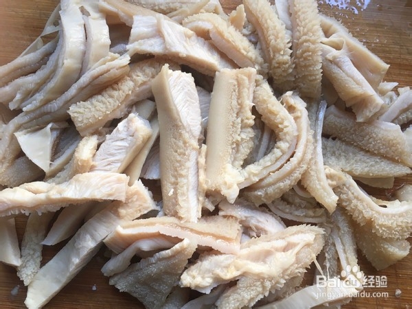 怎么做爆炒牛肚