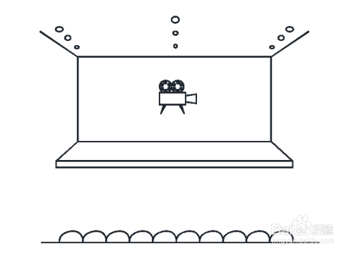 电影院怎么画
