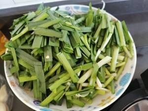 彩椒韭菜虾皮