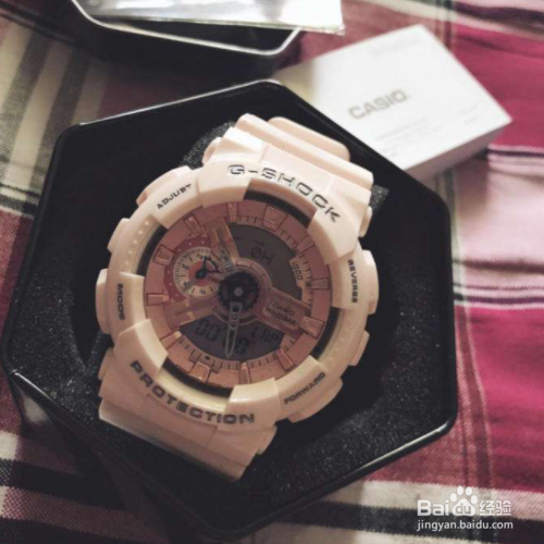 卡西欧gshock樱花粉真假对比