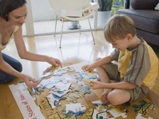 宝宝与拼图的故事