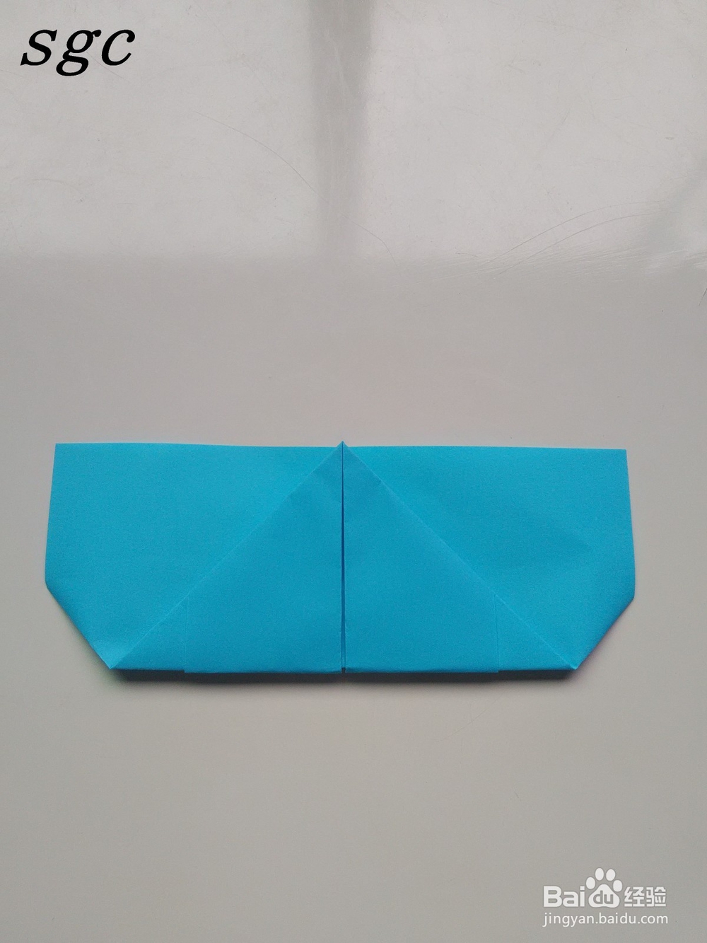 折纸教程——心形书签的折法