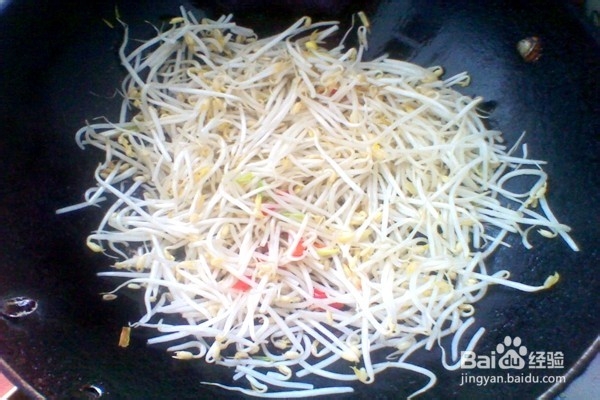 家常小炒绿豆芽