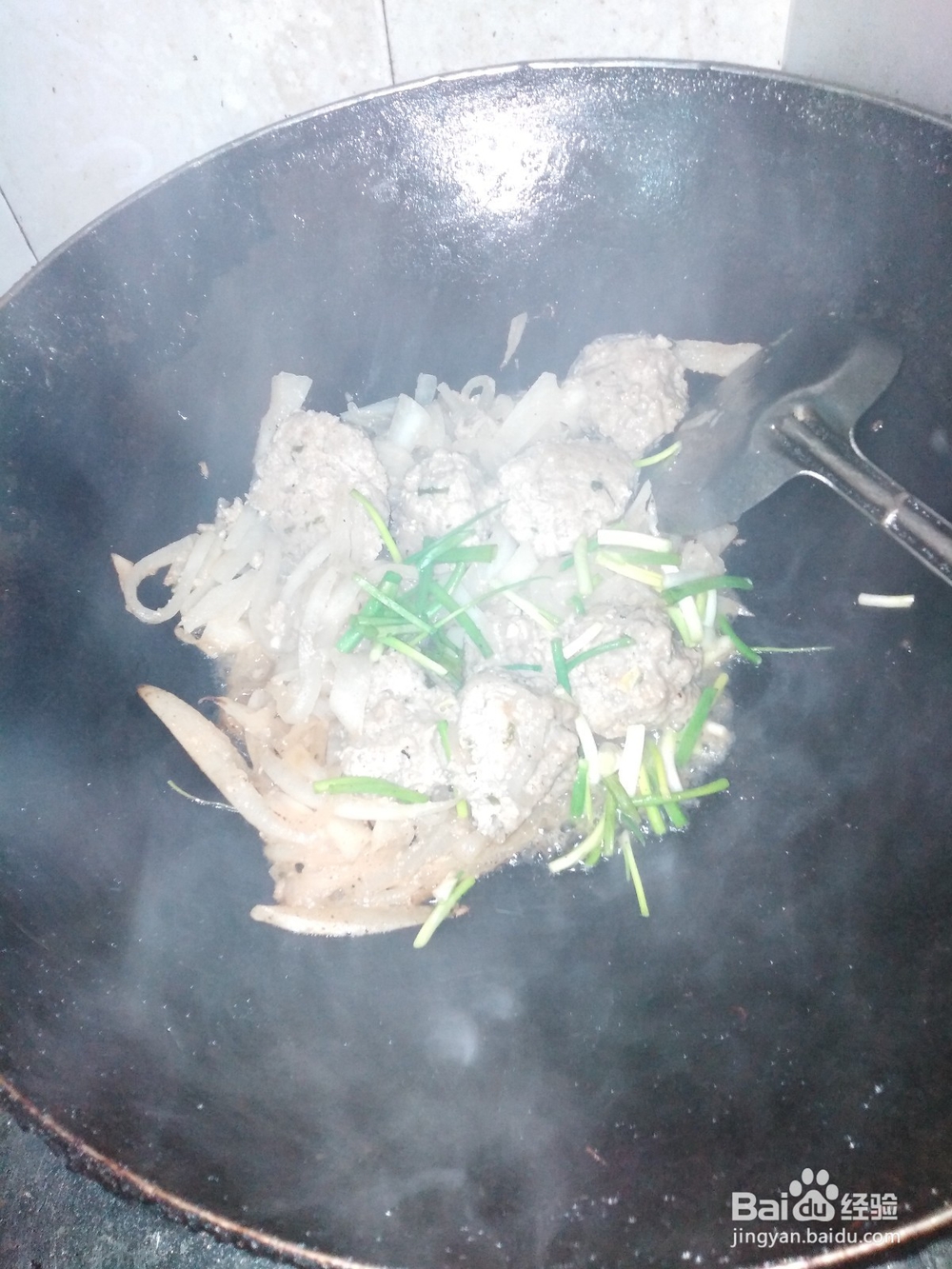 猪肉丸子如何炒萝卜丝