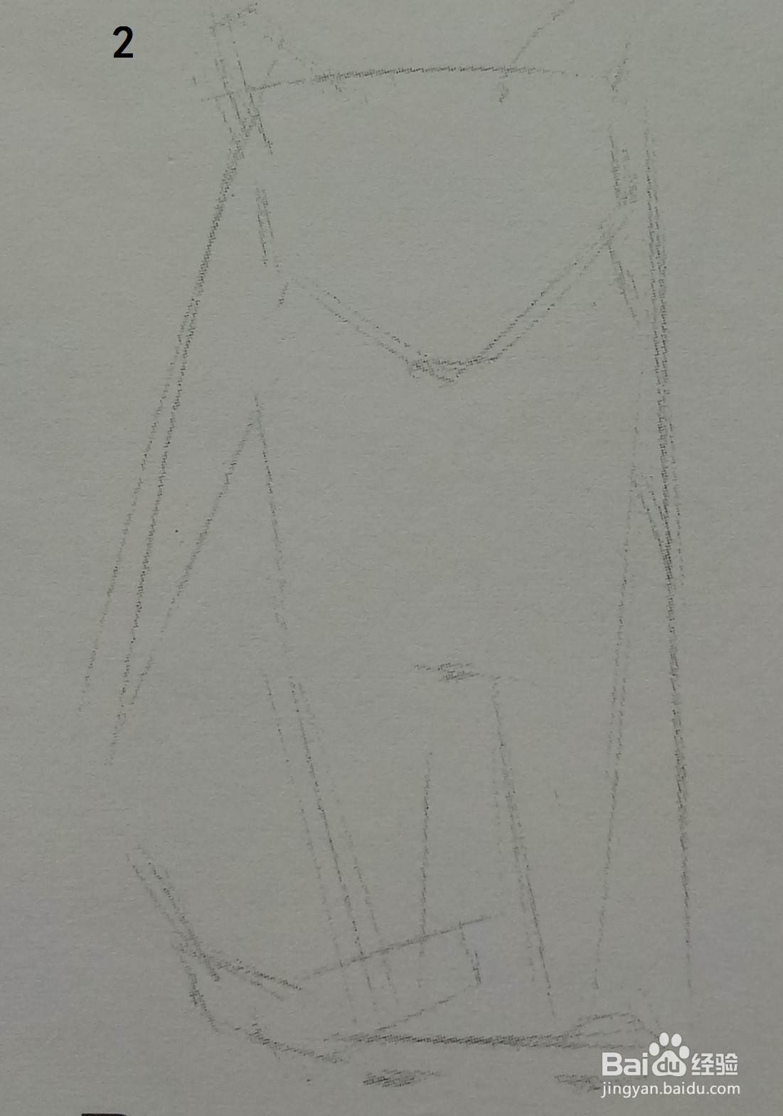 色铅笔画浅黄色小猫咪(素描进阶)