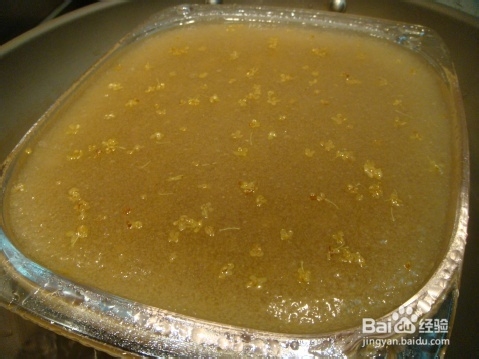 桂花马蹄糕怎么做