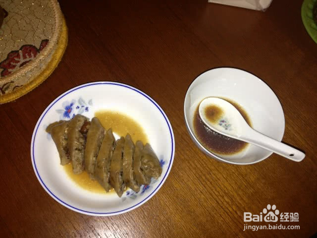 糯米灌猪肠的做法