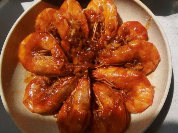 油焖大虾简易版