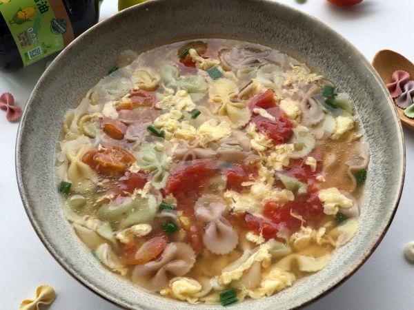 番茄鸡蛋蝴蝶面