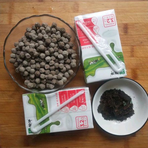 在家做珍珠奶茶