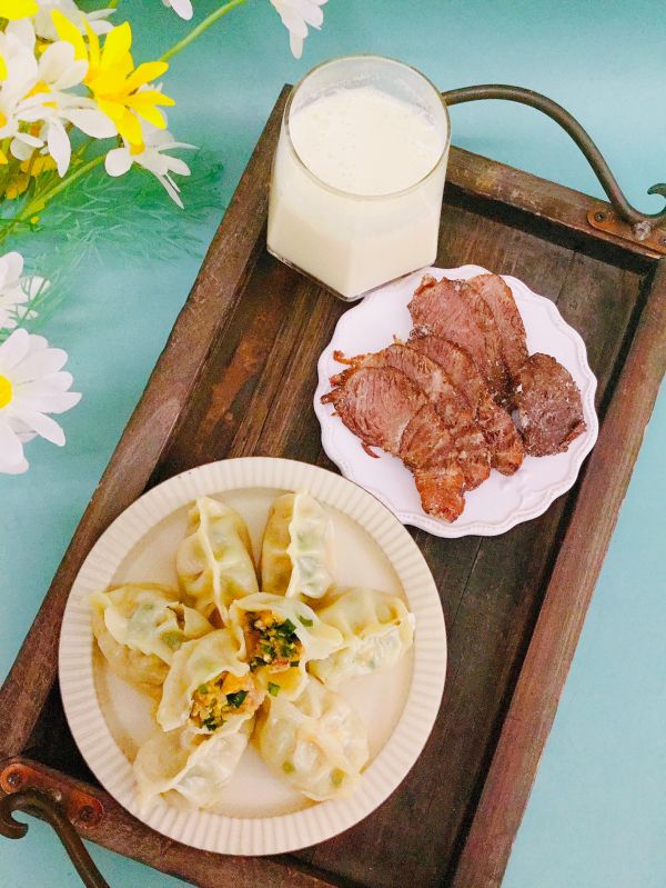 韭菜猪肉馅饺子