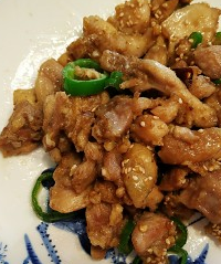 美味蒜香鸡腿