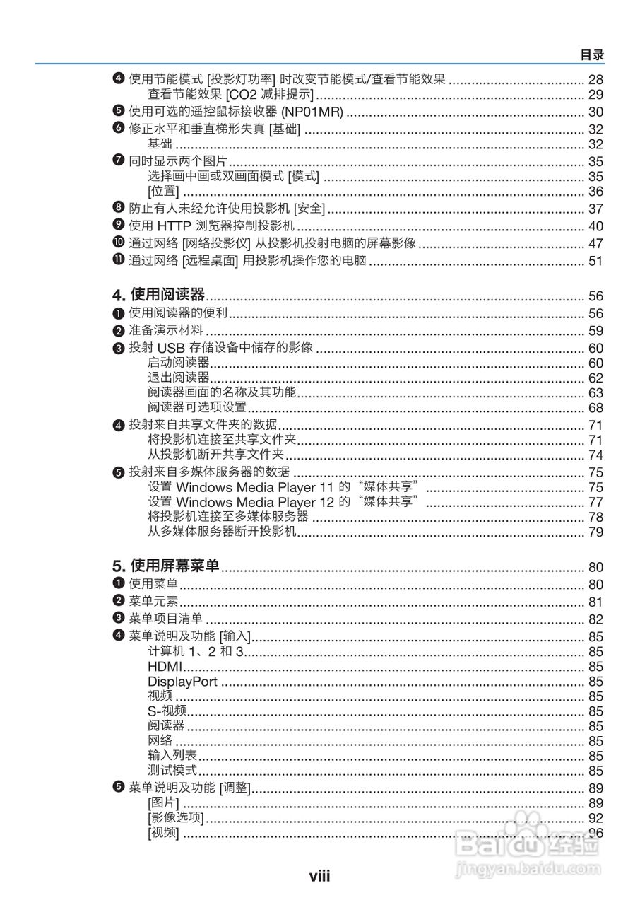 理光PJ WX6170N投影机说明书:[1]