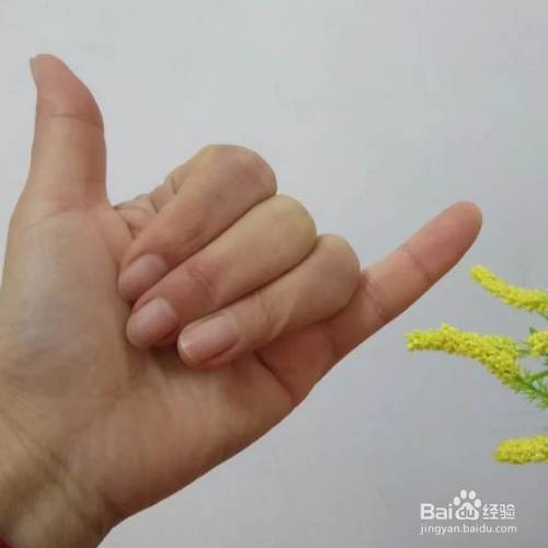 七的手势怎么做